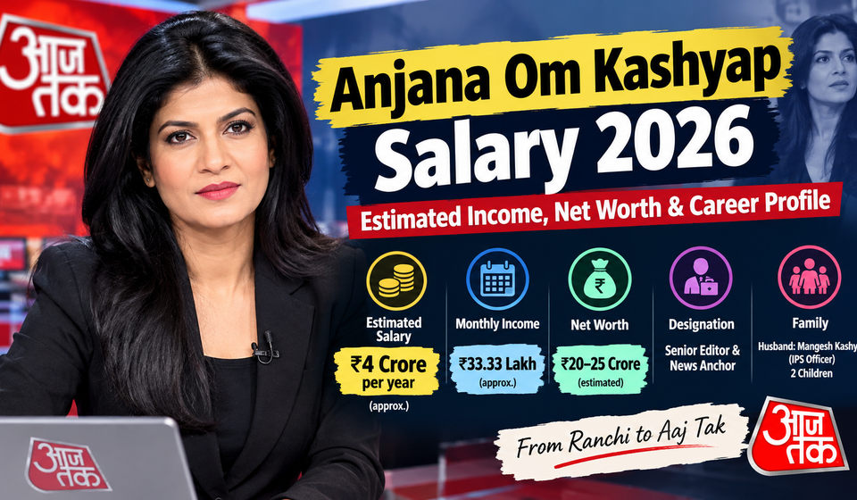 Anjana Om Kashyap Salary