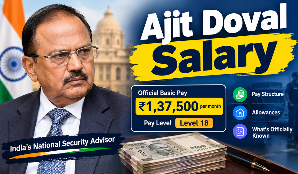 Ajit Doval Salary