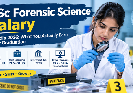 BSc Forensic Science Salary