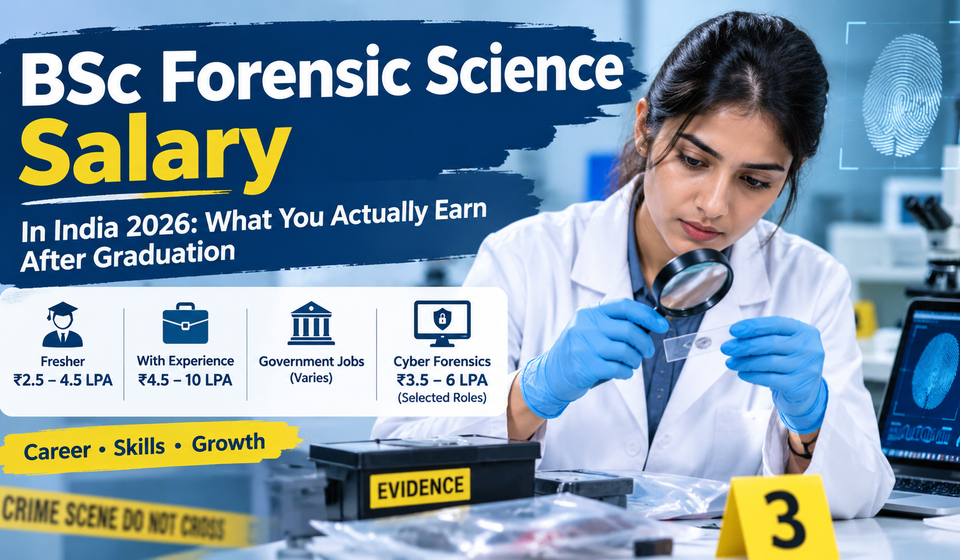 BSc Forensic Science Salary