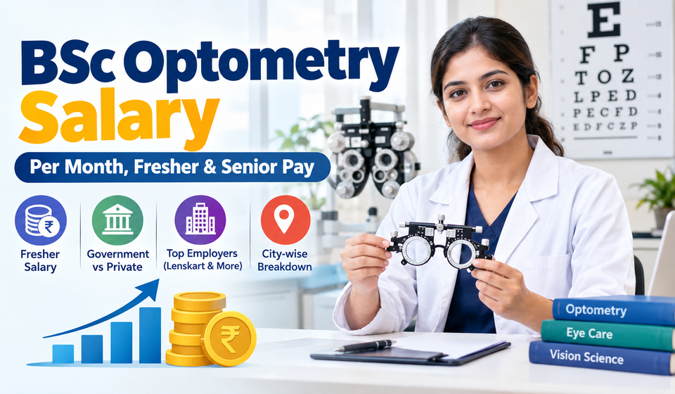 BSc Optometry Salary