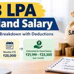 3 LPA In Hand Salary