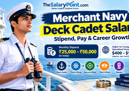 Merchant Navy Deck Cadet Salary
