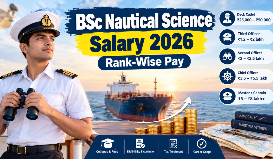 BSc Nautical Science Salary