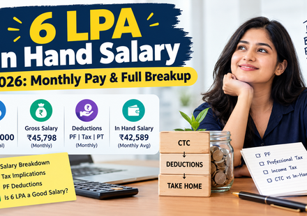 6 LPA In Hand Salary