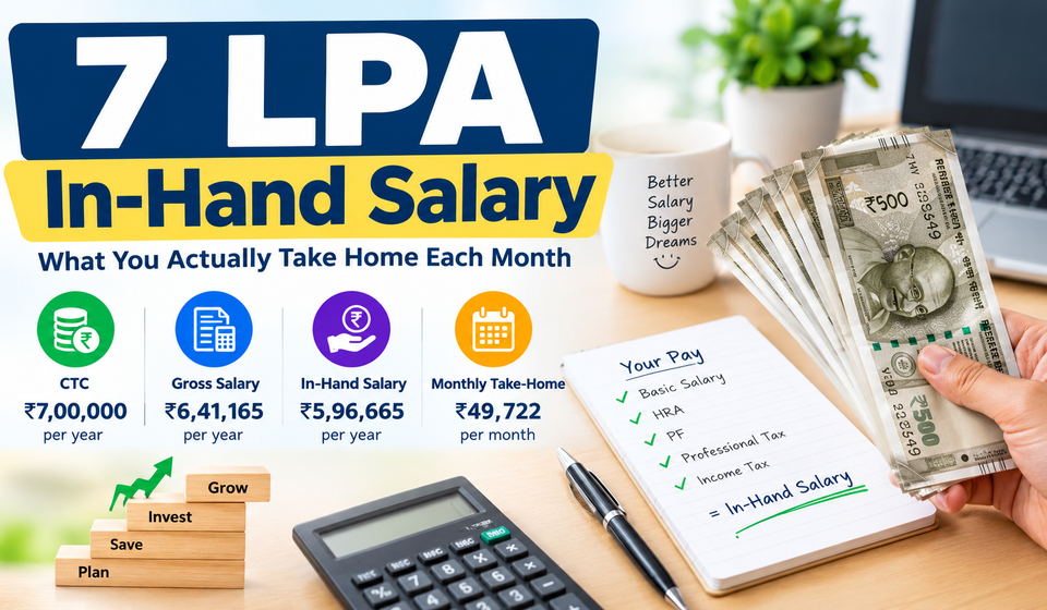 7 LPA In Hand Salary