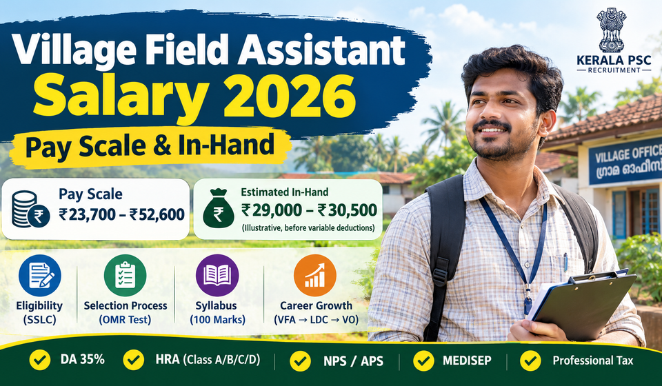 Village Field Assistant Salary